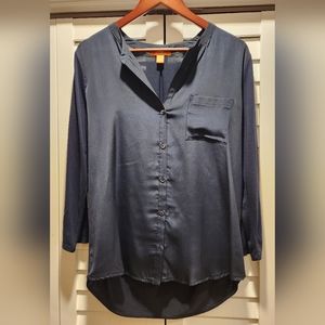 Navy long sleeve top